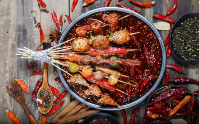 重慶正宗串串香底料的別樣吃法，真的太爽了！